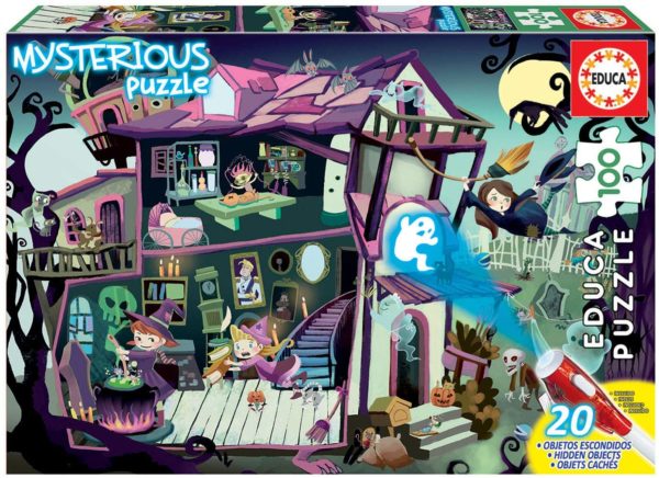 Puzzle Maison Hantée - Mysterious - 100 pièces