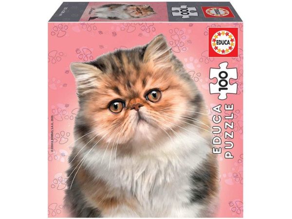 Puzzle Chat Persan 100 pièces