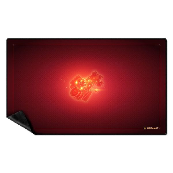 Tapis de jeu en Néoprène 60 x 100 cm Rouge