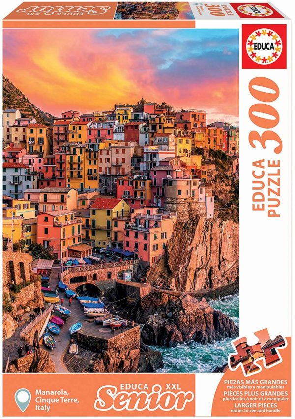 Puzzle Manarola, Cinque Terre - Italy - XXL Sénior 300 pièces