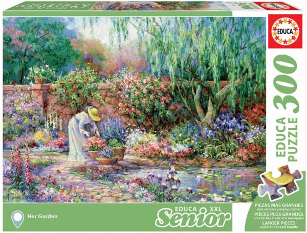 Puzzle Her Garden - Sénior XXL 300 pièces