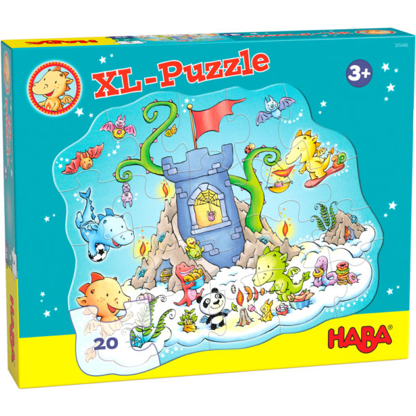 Puzzle XL Fête chez les dragons 20 pièces