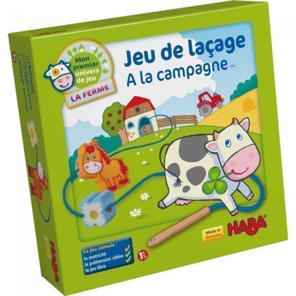 Jeu de laçage à la Campagne