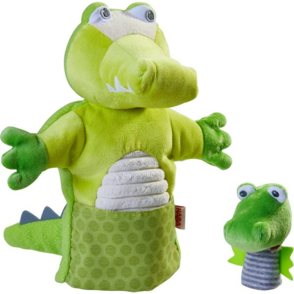 Marionnette Crocodile et son Bébé