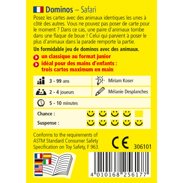 Jeu de cartes Dominos – Image 2