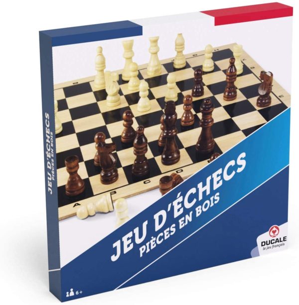 Jeu d'Echecs - Pièces en bois
