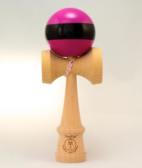 Kendama SunRise compétition Violet avec stripe Noir