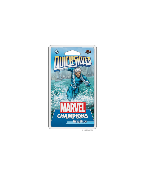 Marvel Champions - Paquet Héros  Quiksilver(Vif-Argent) jeu de cartes