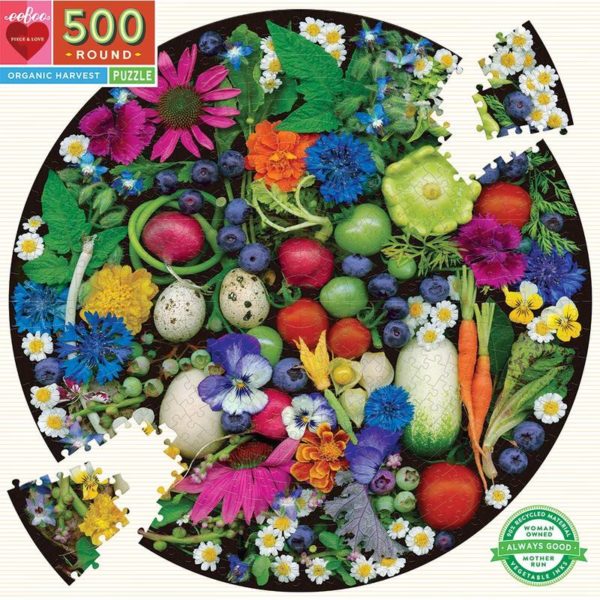 Puzzle Organic Harvest (Eeboo) 500 pièces