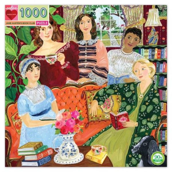 Puzzle Jane Austen's Book Club (Eeboo) 1000 pièces