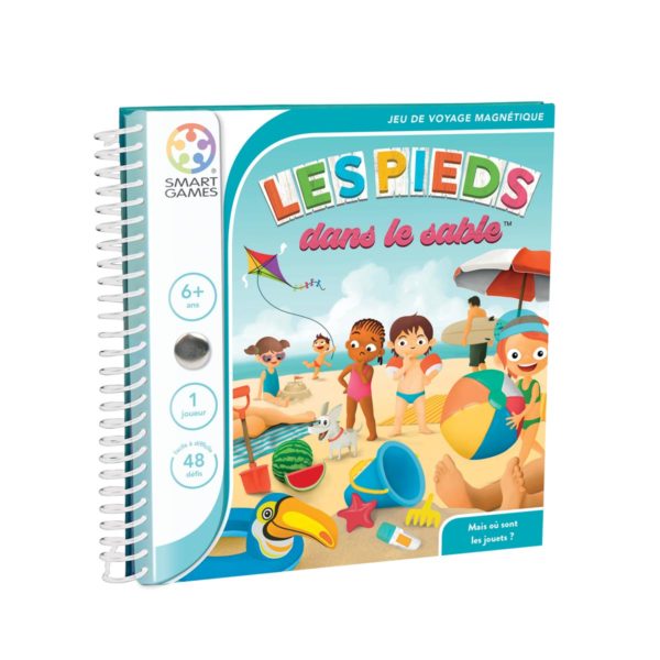 Les pieds dans le sable (smart travel games magnetic)