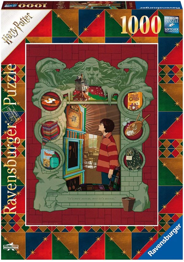 Puzzle Harry Potter chez la famille Weasley 1000 pièces