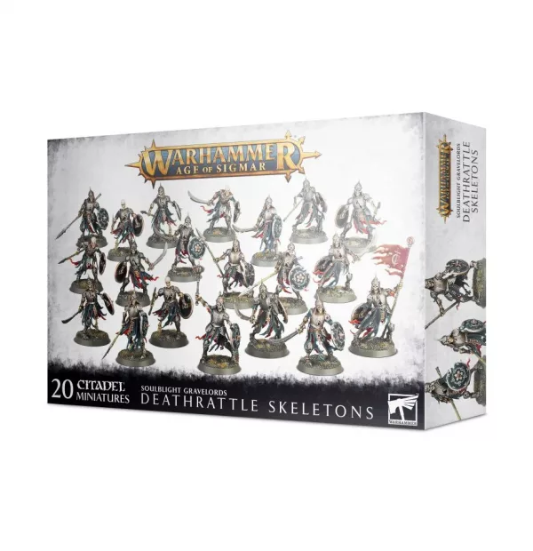 Warhammer AOS Soublights Gravelords - Deathrattle Skeletons