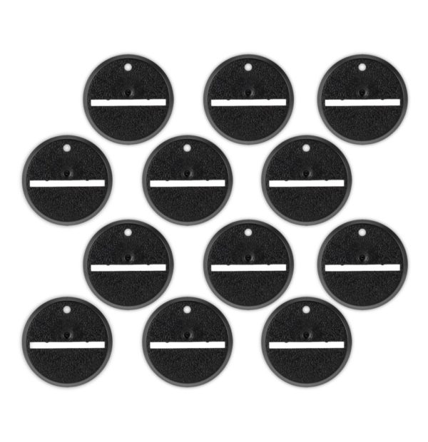 Bloodbowl socles bases x 12