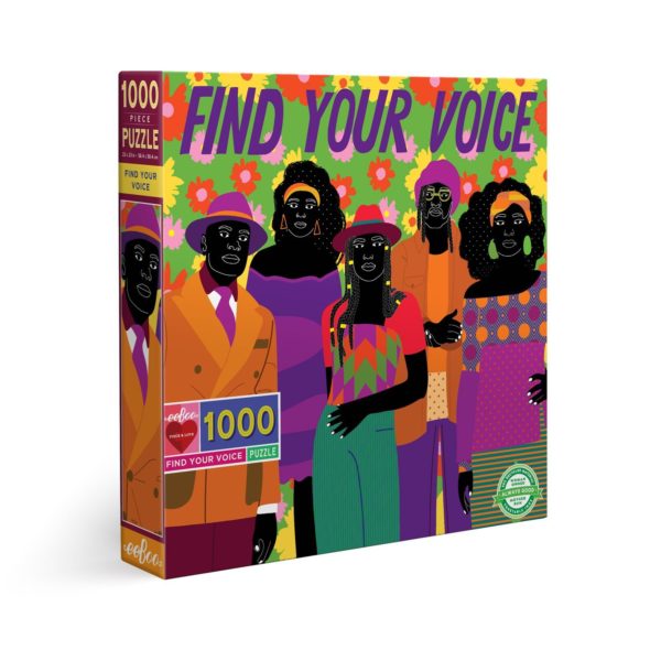 Puzzle Find Your Voice (Eeboo) 1000 pièces