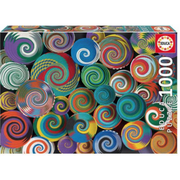 Puzzle Des paniers africains 1000 pièces