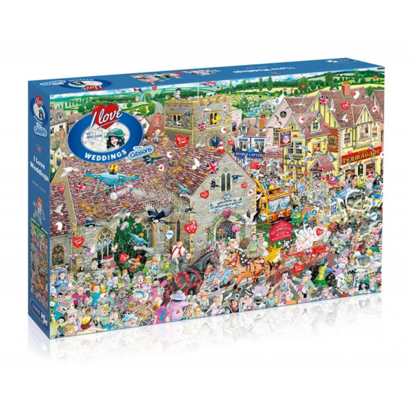 Puzzle I love Weddings (Gibsons) 1000 pièces