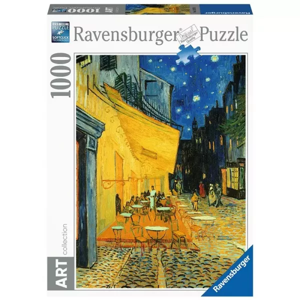Puzzle Café Terrasse, place du Forum, Arles - Van Gogh 1000 pièces