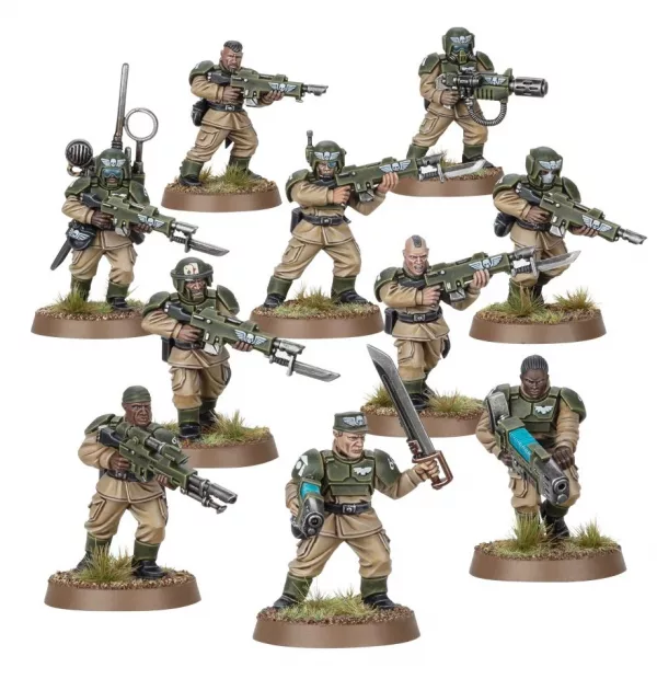 Warhammer 40K Astra Militarum - Cadian Shock Troops – Image 2