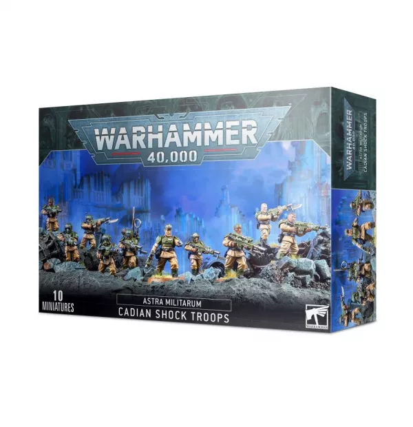 Warhammer 40K Astra Militarum - Cadian Shock Troops