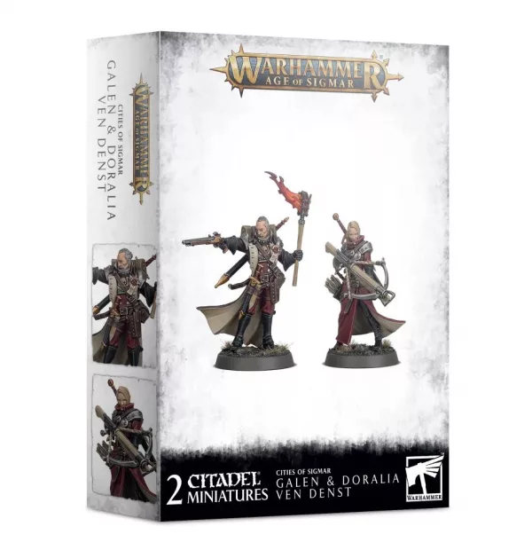 AOS Cities of Sigmar : Galen  et  Doralia Ven Denst