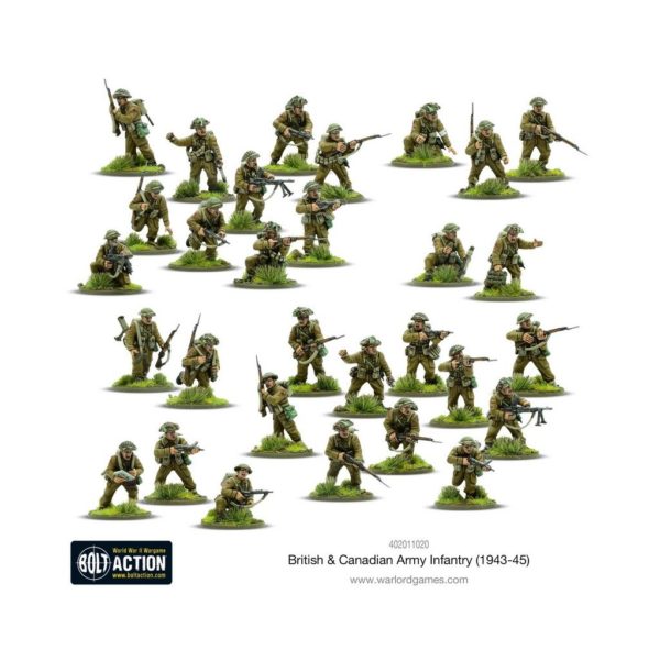 Bolt Action : British  et  Canadian Army Infantry (1943-45) – Image 2