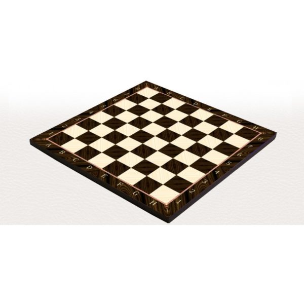 Echiquier Pliable Noir en bois (MDF) vernis - 40 x 40 cm