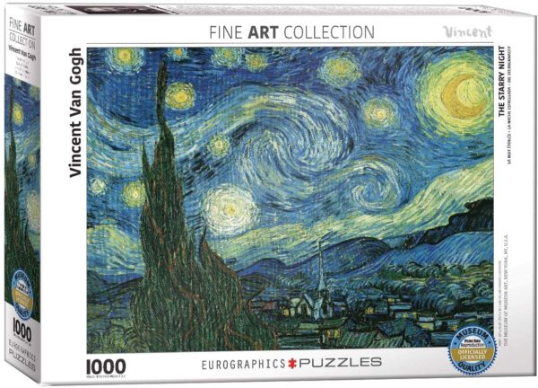 Puzzle La Nuit Etoilée (Vincent Van Gogh) - 1000 pièces