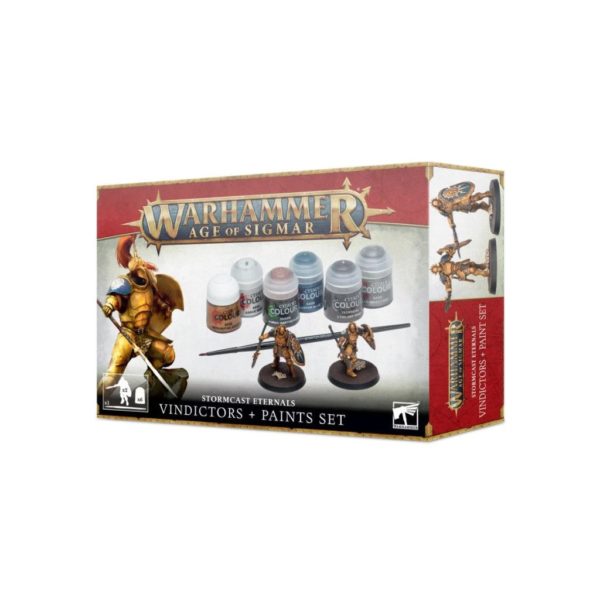 AOS Stormcast Eternerls Vindictors + Paints Set