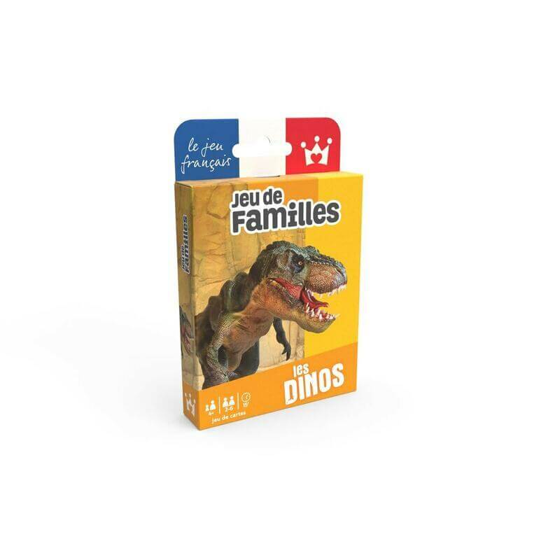 Jeu de 7 Familles : les Dinos