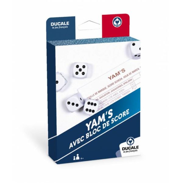 Yam's - 5 dés + bloc de score