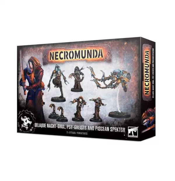 Necromuda Delaque Naght-Ghul, Psy-Gheists and Piscean Speker