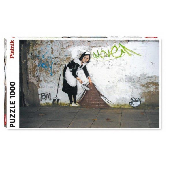 Puzzle Banksy - Femme de ménage 1000 pièces