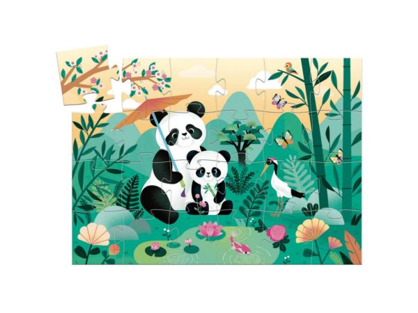 Puzzle Silhouette Léo le Panda - 24 pièces – Image 2