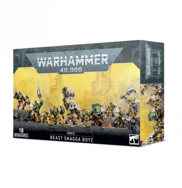 Wahammer40K Orks Beast Snagga Boyz