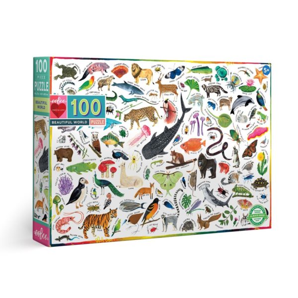 Puzzle Beautiful World 100 pièces eeboo