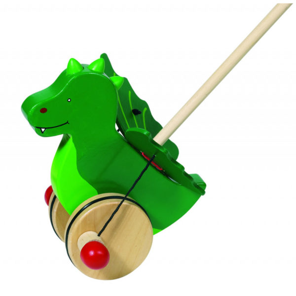Animal à pousser Dragon Jakomo en Bois