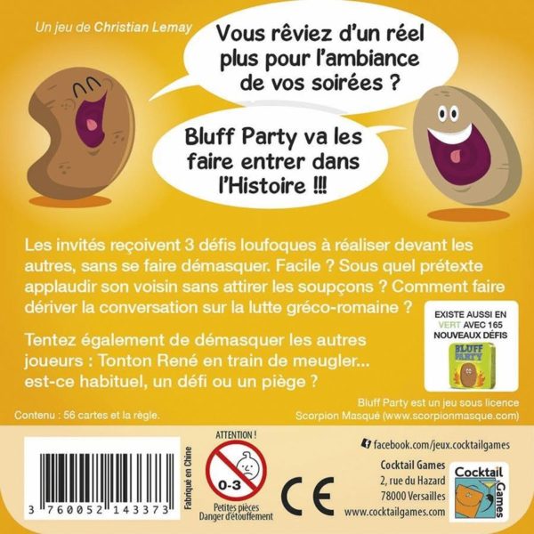 Bluff Party orange – Image 3