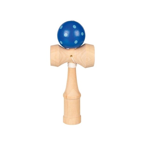 Kendama Bleu à pois