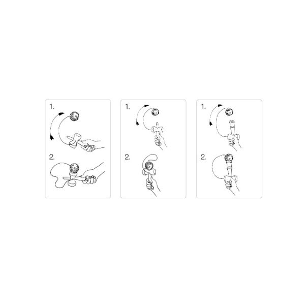 Kendama Bleu à pois – Image 2