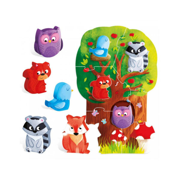 Montessori - First puzzle La Forêt – Image 2