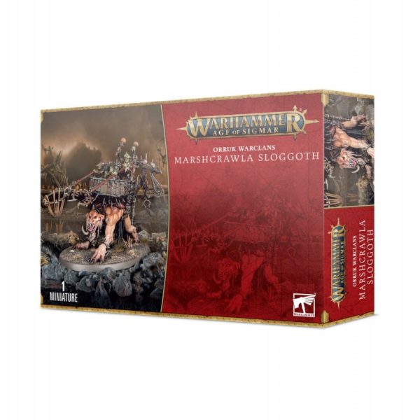 AOS Orruk Warclans Marshcrawla Sloggoth