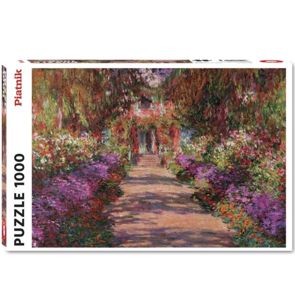 Puzzle Claude Monet - L'Allée dans le Jardin 1000 pièces