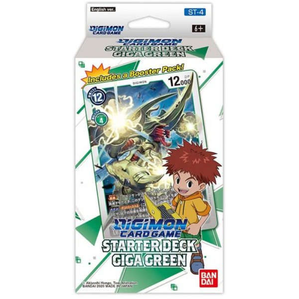 Digimon starter deck Giga Green