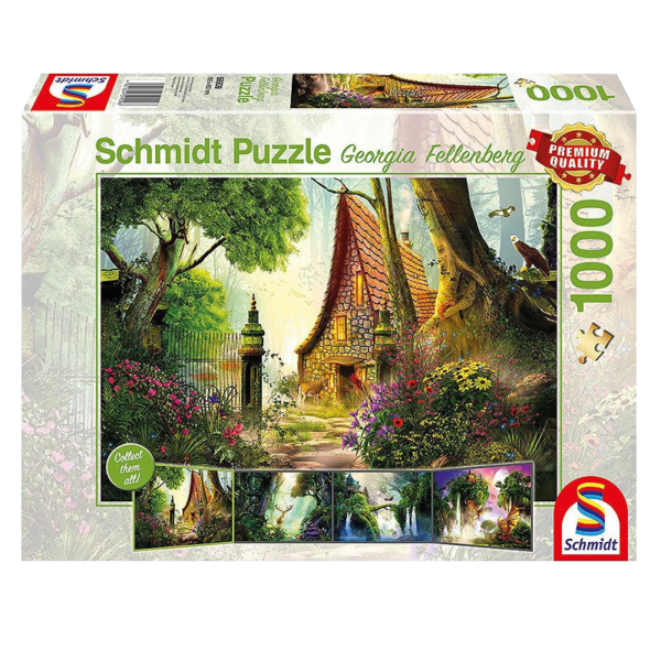 Puzzle Maison dans la Clairière 1000 pièces