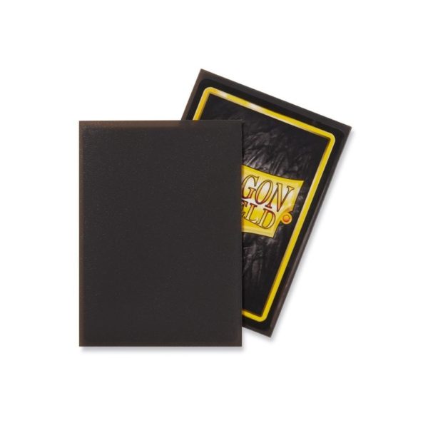 Protège Carte Dragon Shield Matte Black (Noir)