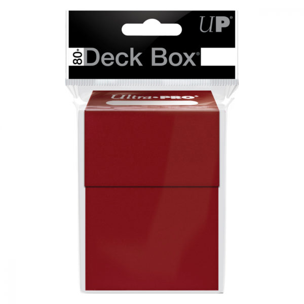 Deck Box Ultra Pro Rouge