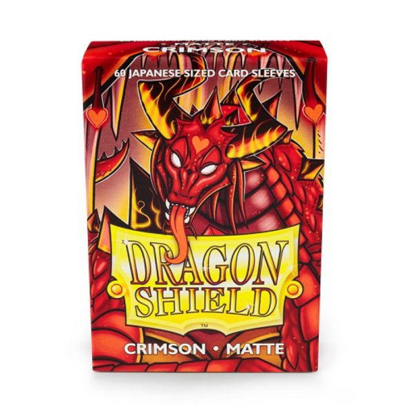 Protège Carte Dragon Shield Matte Crimson (Cramoisie)