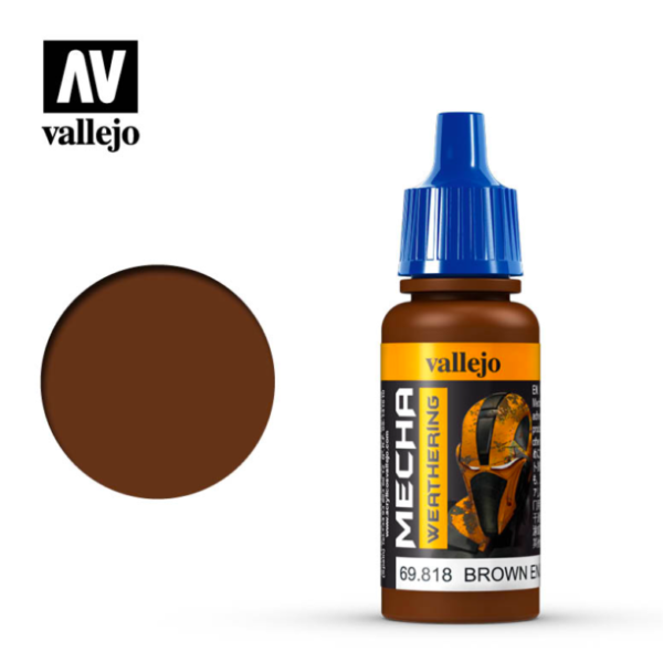 PMW818 brown soot matt