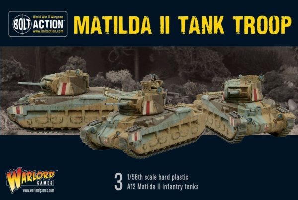 Matilda II tank troop